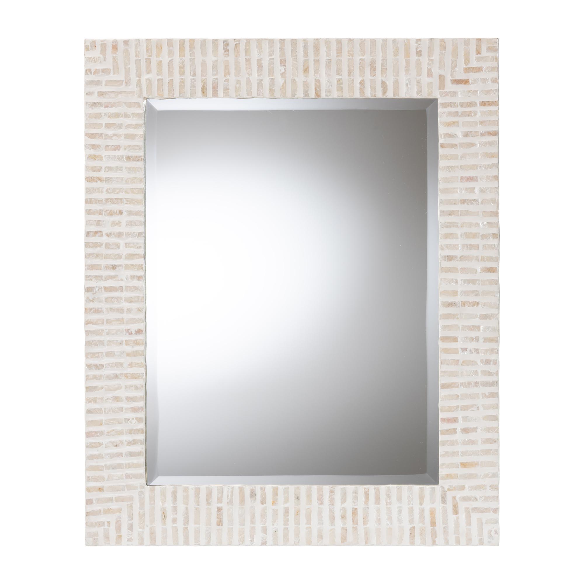 bali & pari Chalina Capiz Shell Accent Mirror